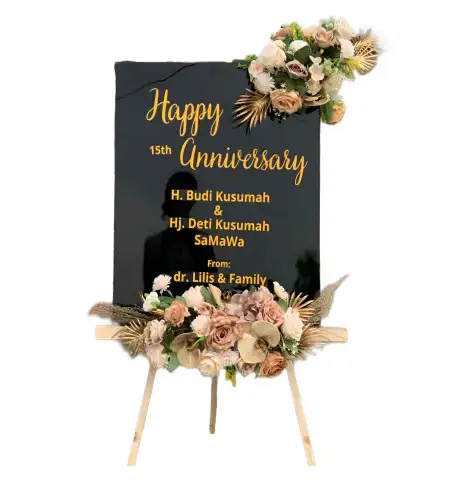 Papan Bunga Akrilik mandailing natal