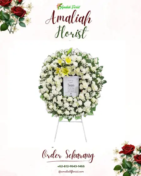 Krans Bunga Duka mandailing natal